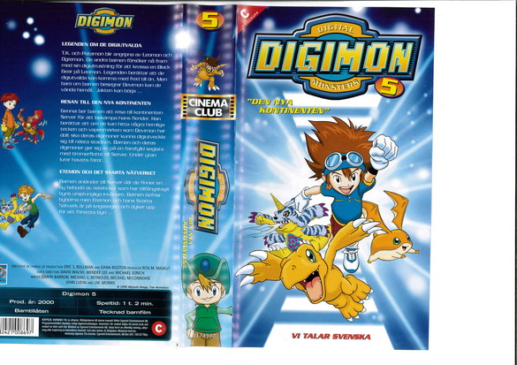 DIGIMON 5 (VHS)